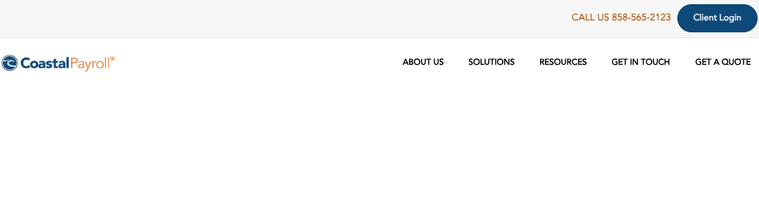 Coastal Payroll Demo Site